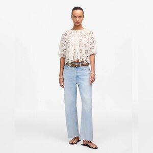 Madewell LOW SLUNG BAGGY CROP IN jeans